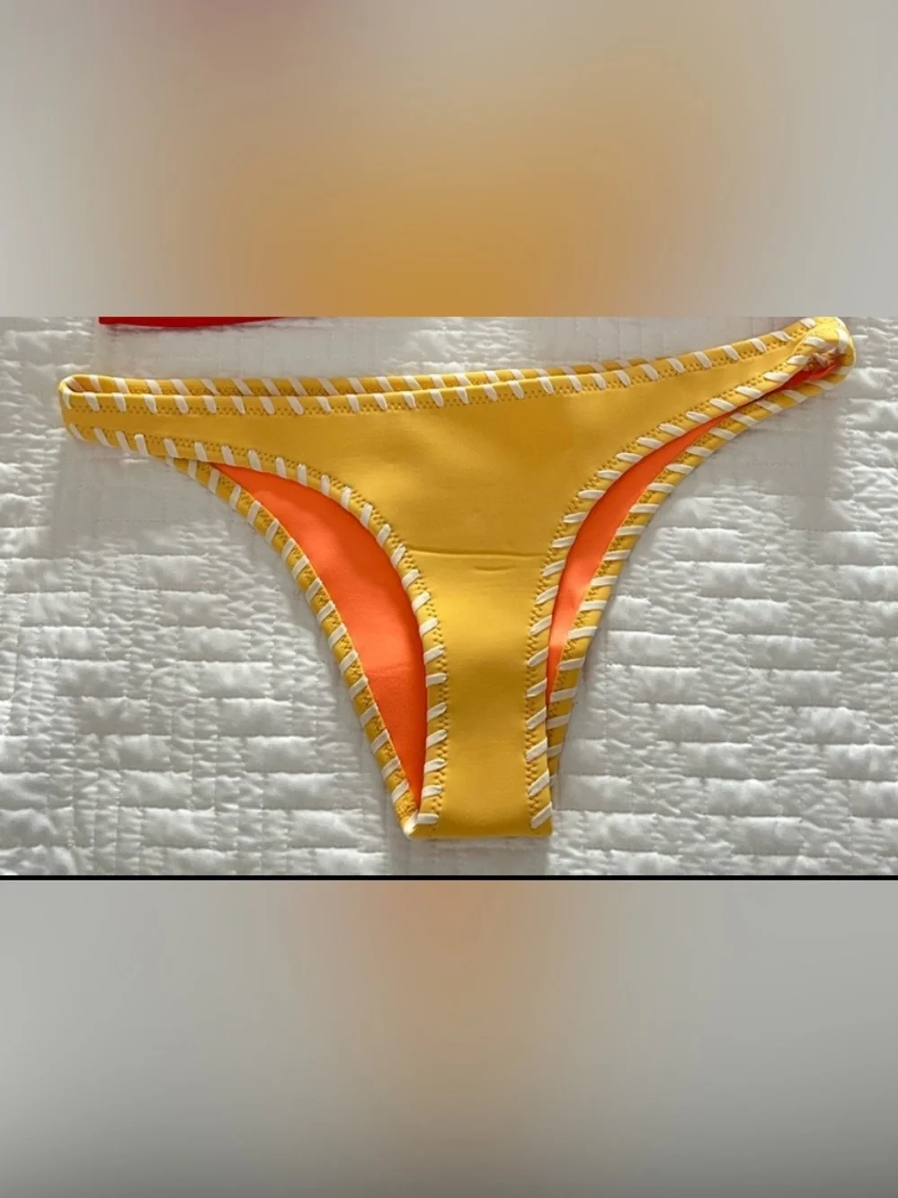 triangl swimwear Orange Bikini bottoms size M